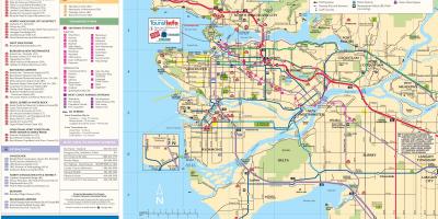 Map of greater vancouver bc