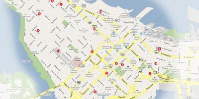 Map of store vancouver