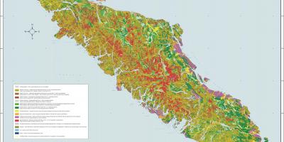 Map of vancouver island geology