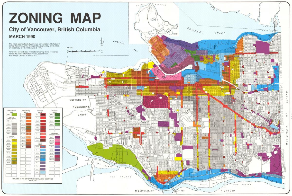 west vancouver zoning map