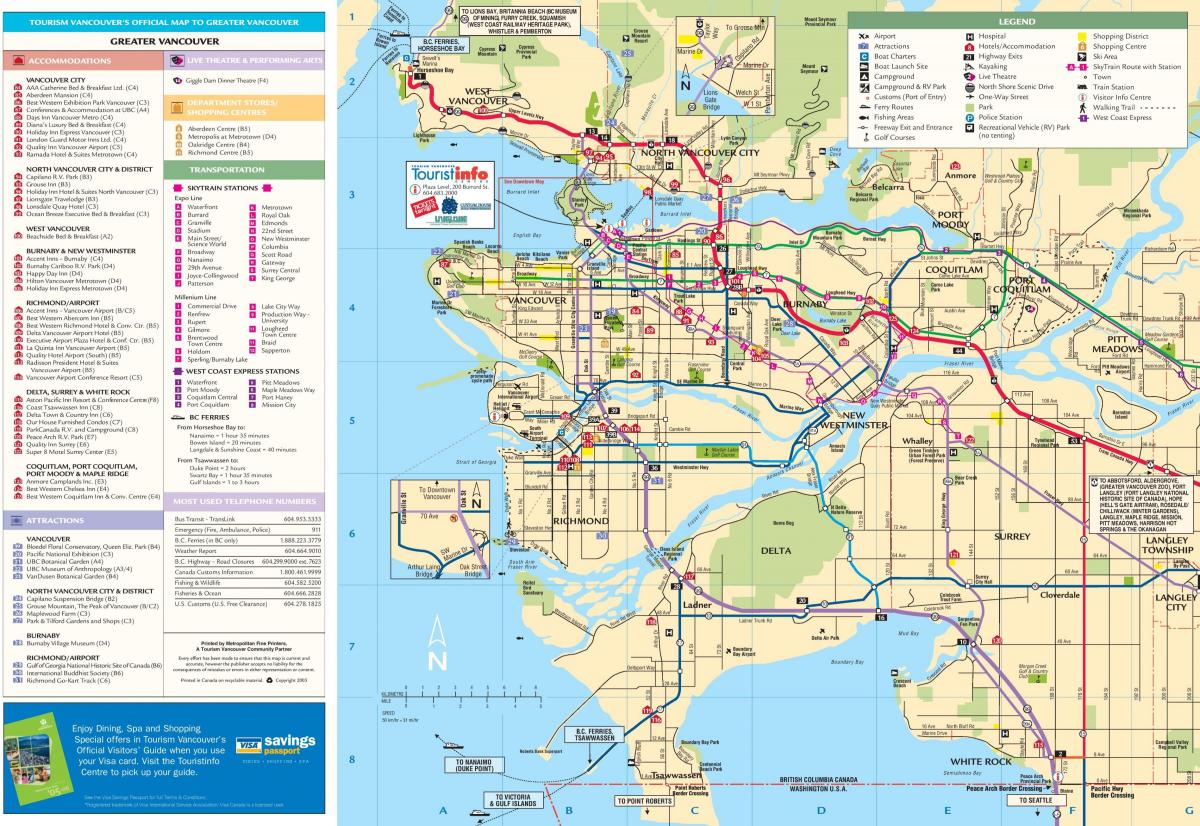 map of greater vancouver bc