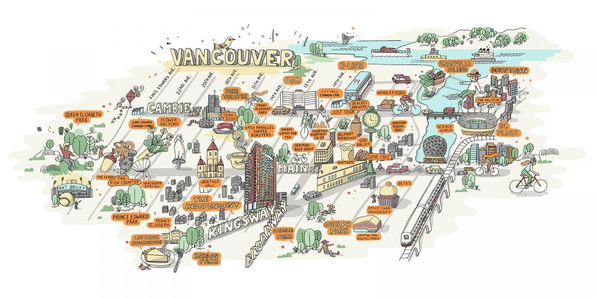 map of vancouver restaurants