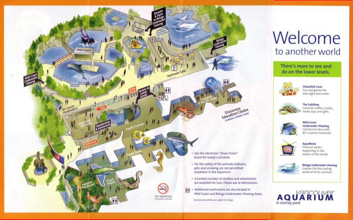 Map of vancouver aquarium