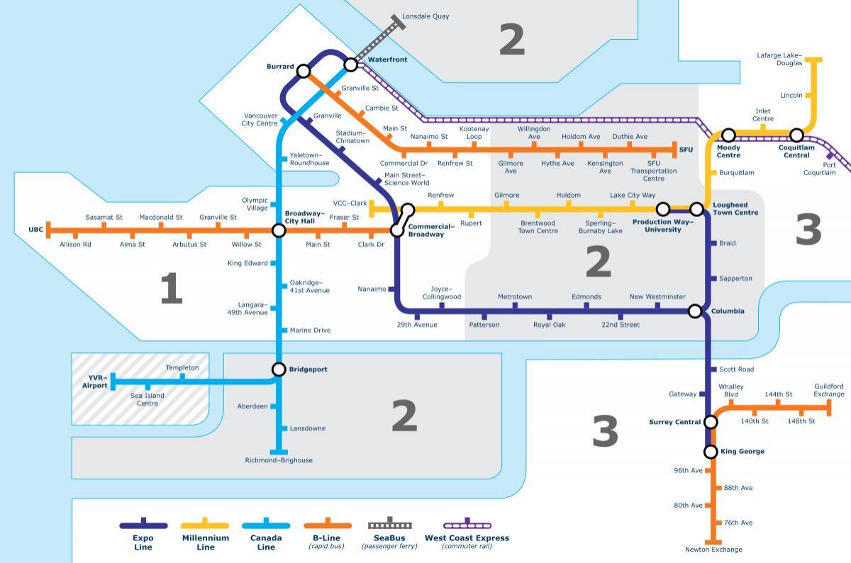 vancouver bc public transit map