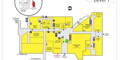 Map of children's hospital vancouver