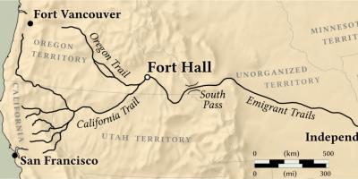 Map of fort vancouver