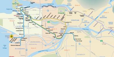Vancouver underground map