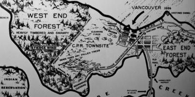 Map of old vancouver