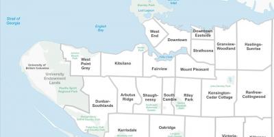 Vancouver real estate map