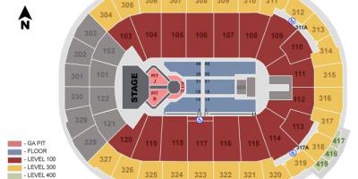 Rogers arena vancouver seating map