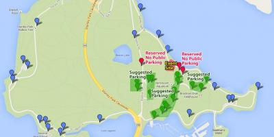 Map of stanley park parking