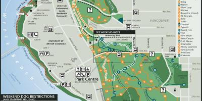 Map of ubc trail