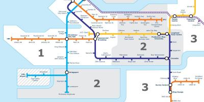 Vancouver bc public transit map