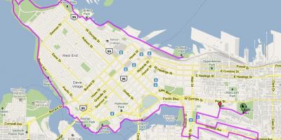 City of vancouver bike map