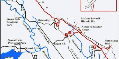 Map of vancouver island railway