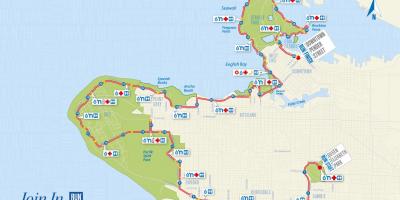 Map of vancouver marathon