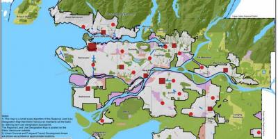 Greater vancouver regional district map