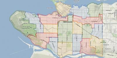 Vancouver school board catchment map